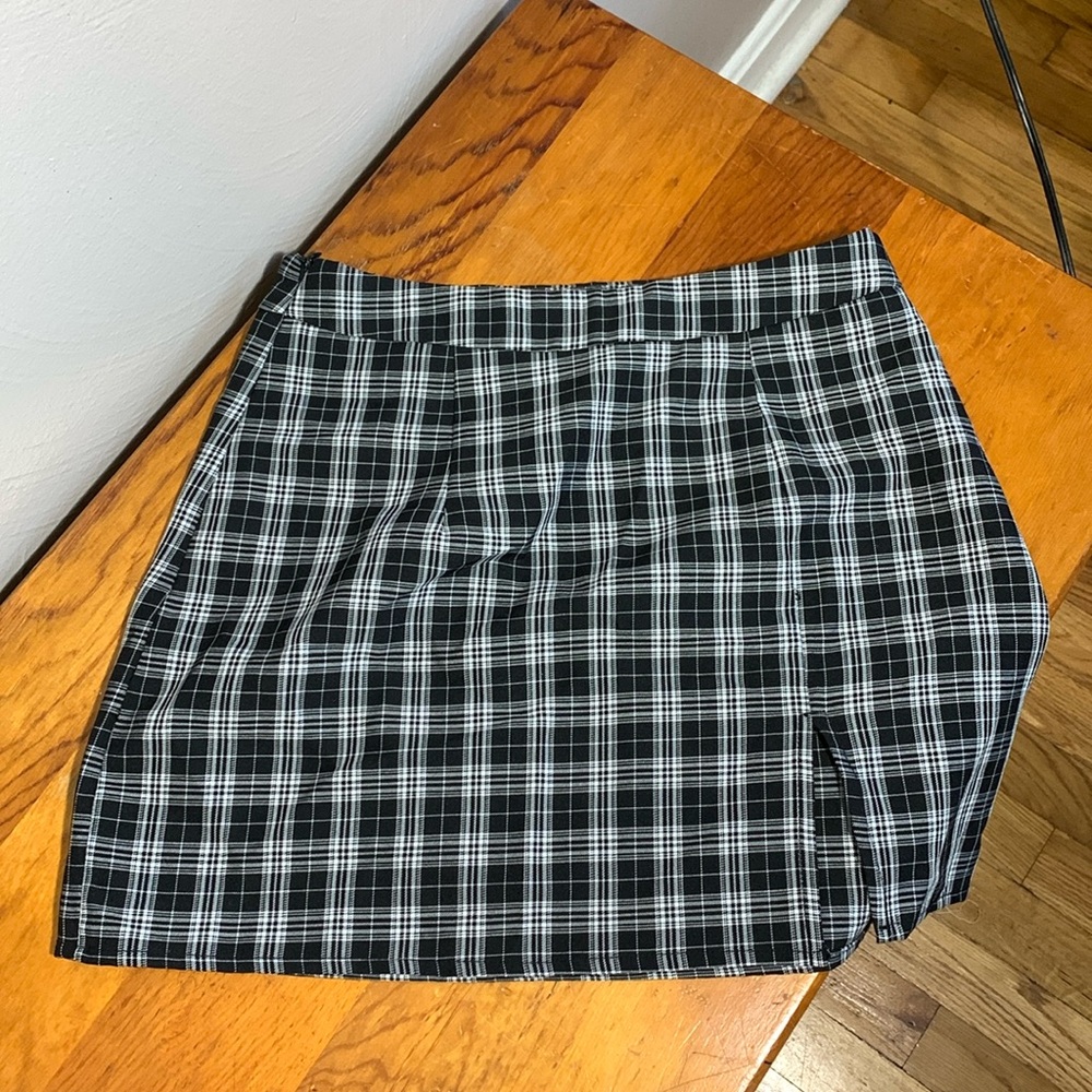 Cute plaid skirt